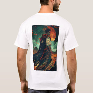 アンダー – 短男らしいHのハンサムなアラビア語の男性 Tシャツ