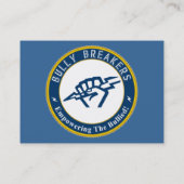 アンチいじめっ子の毎日の断言の便利な財布カード 名刺 (裏面)