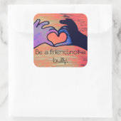 アンチいじめのシール スクエアシール (バッグ)