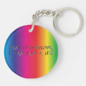 アンチいじめること キーホルダー (裏面)