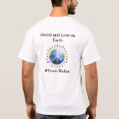 アンチいじめること Tシャツ (裏面)