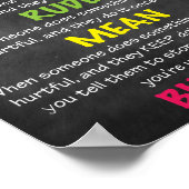 アンチいじめポスター ポスター (角)