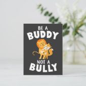 アンチいじめ認識度は親切な友達 ポストカード (スタンド正面)