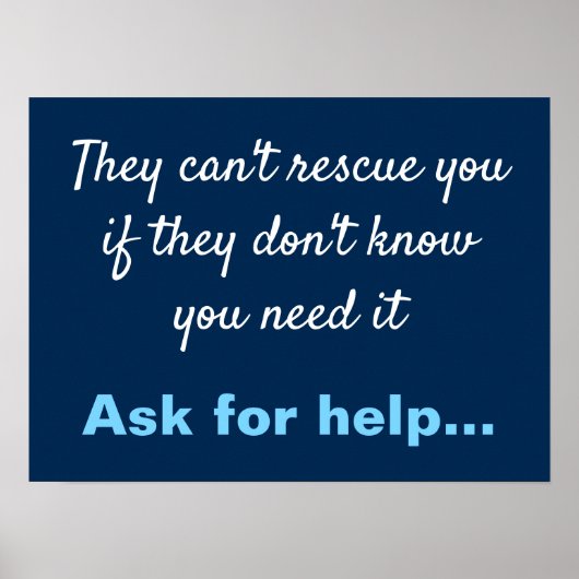 アンチうつ自殺予防 ポスター (正面)