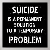 アンチうつ自殺予防 ポスター (正面)