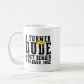 アンチおもしろいトランプことわざ前総統の投票 コーヒーマグカップ (左)