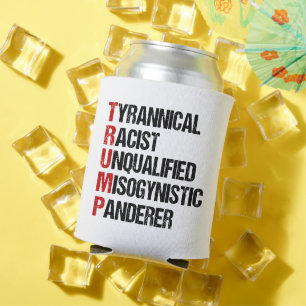 アンチおもしろいトランプのアクロスティック政治選挙 缶クーラー