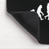 アンチおもしろいトランプ戻る我々はトランプをねじ込む マウスパッド (コーナー)