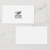 アンチおもしろいバレンタインが人々に楽しめ独身のる 名刺 (正面/裏面)