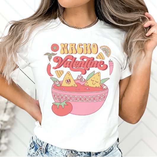 アンチおもしろいバレンタインシャツ、ナチョバレンタイン Tシャツ