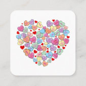 アンチおもしろいバレンタインデー スクエア名刺 (裏面)