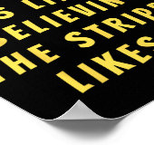 アンチおもしろい億万長者の政治政治がユーモアを交わす ポスター (角)