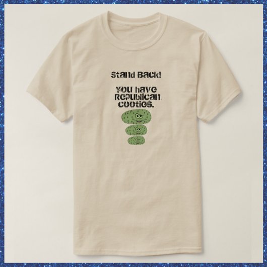 アンチおもしろい共和党Tシャツ Tシャツ