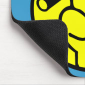 アンチおもしろい喫煙⚠タイのサイン⚠ マウスパッド (コーナー)