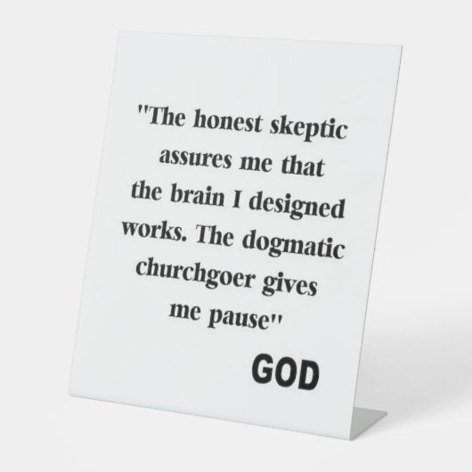 アンチおもしろい宗教家 台座サイン (正面)