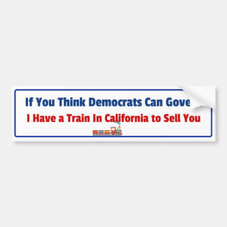 アンチおもしろい民主党保守党ステッカー バンパーステッカー