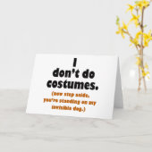 アンチおもしろい衣装ハロウィーン カード (黄色い花)