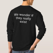 アンチおもしろいGOP異常 Tシャツ (裏面)