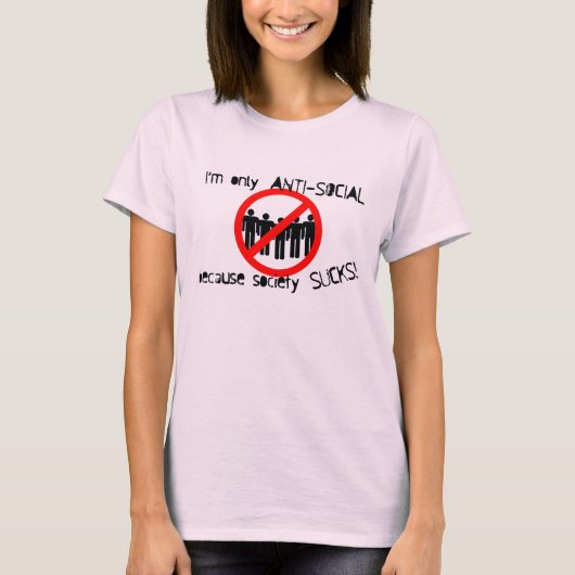 アンチのオーガニックTシャツ Tシャツ (正面)