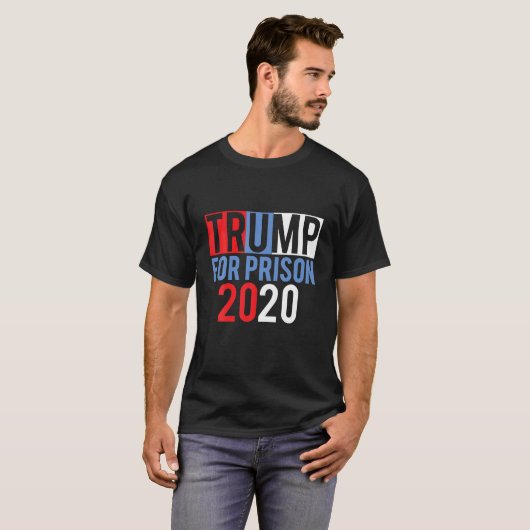 アンチのトランプは彼を大統領職に就かせるよう妨害する Tシャツ (正面フル)