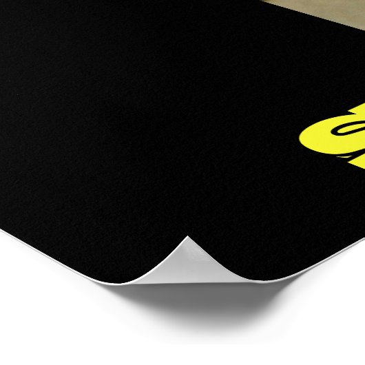 アンチのポスターを緑に貼る ポスター (角)