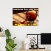 アンチのポスターを緑に貼る ポスター (ホームオフィス)