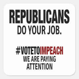 アンチの切り身の服 スクエアシール