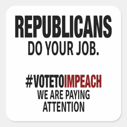 アンチの切り身の服 スクエアシール (正面)