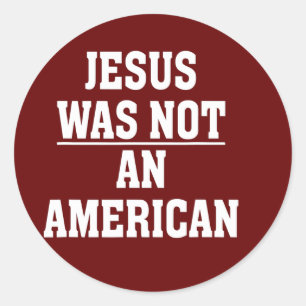 アンチの白いナショナリ自由主義のズムはイエスではなかった ラウンドシール