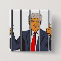 アンチの背後にある刑務所のトランプバー