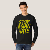 アンチアジアの人種差別Aapiがアジアストップの嫌いを支援 Tシャツ (正面フル)