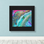 アンチアトラス山のモロッコ – テラサテライト キャンバスプリント (インサイチュ (ウッドフロア))