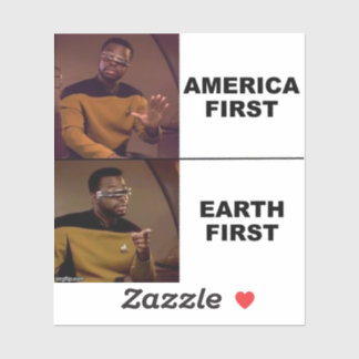 アンチアパルトヘイト環境保護主義者のステッカー シール