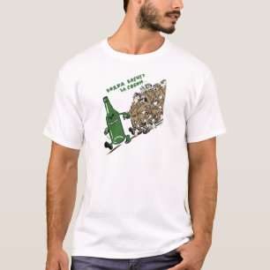 アンチアルコール共産主義のロシアポスター Tシャツ