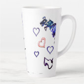 アンチェーンマイハートラテマグ カフェラテマグ (右)