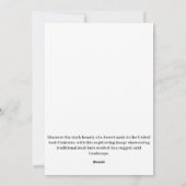 アンチエント砂漠住居 シーズンカード (裏面)