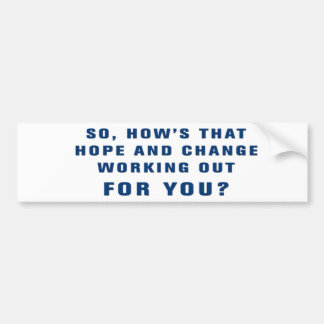 アンチオバマのバンパーステッカー バンパーステッカー