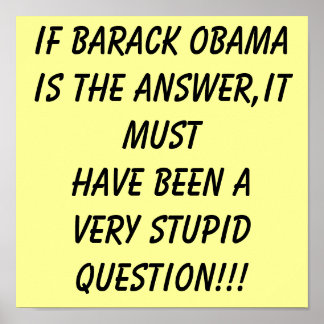 アンチオバマのポスター ポスター