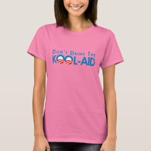 アンチオバマ-かっこい援助を飲まないで下さい Tシャツ