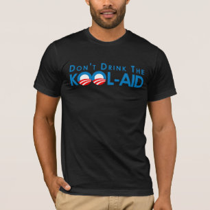 アンチオバマ-かっこい援助を飲まないで下さい Tシャツ