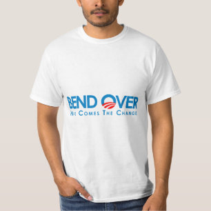 アンチオバマ-くねり変更のために Tシャツ