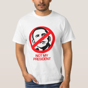アンチオバマ-ない私の大統領 Tシャツ