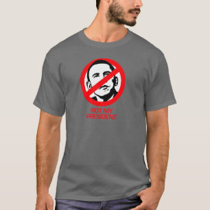 アンチオバマ-ない私の大統領 Tシャツ