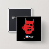 アンチオバマ-ジョーカー 缶バッジ (正面&裏面)