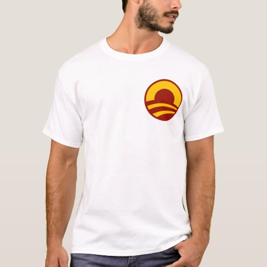アンチオバマ: バラック・オバマの共産主義者 Tシャツ (正面)