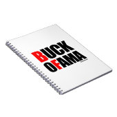 アンチオバマ-木びき台OFAMA 2 ノートブック (右側)