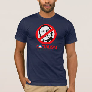 アンチオバマ-終わり社会主義 Tシャツ