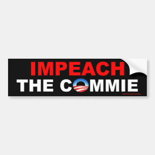 アンチオバマ"Infach the Commie"バンパーステッカー バンパーステッカー