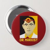 アンチオバマ: Marxist博士 缶バッジ (正面&裏面)
