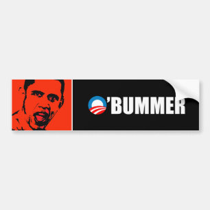 アンチオバマ- Obummer バンパーステッカー